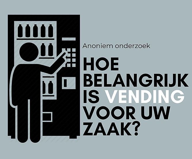 Hoe belangrijk is vending voor uw zaak?