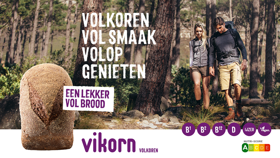 Vikorn Volkoren, een lekker VOL brood