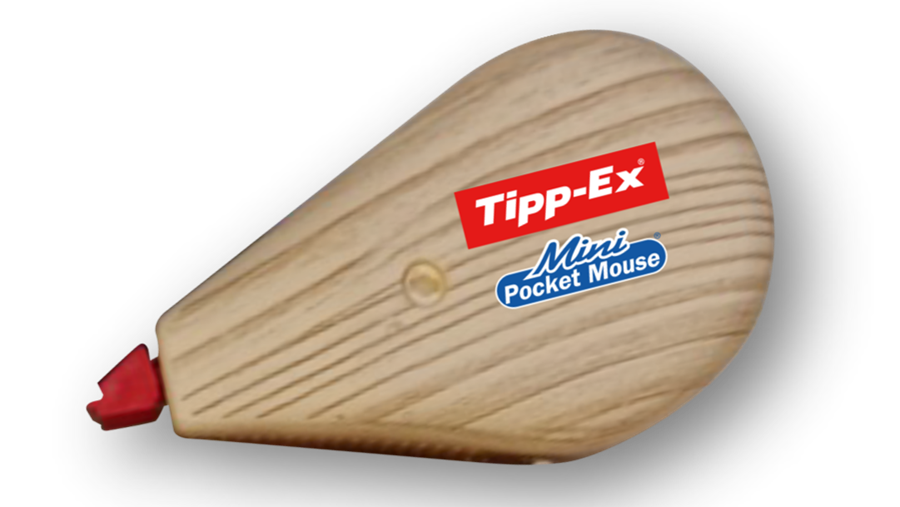 Tipp-Ex Mini Pocket Mouse Wood Style