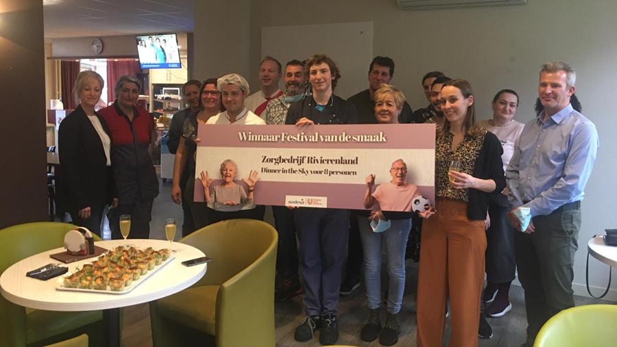 La maison de soins Hof van Egmont remporte le 'Festival du Goût'