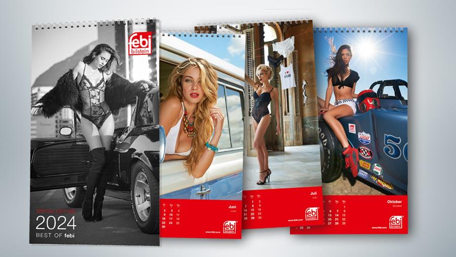 febi présente son tout dernier calendrier des garages