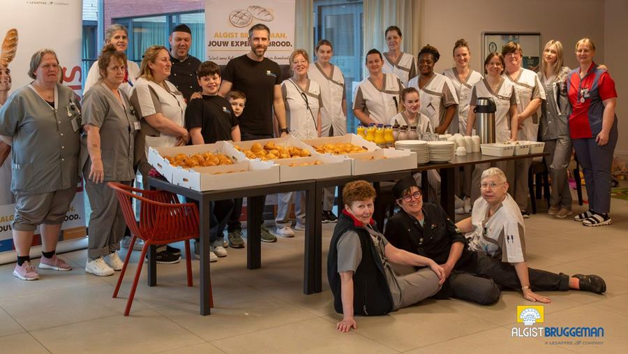 Petit-déjeuner surprise pour le personnel des WZC Brembloem et Stuivenberg