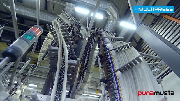 MultiPress automatise PunaMusta, le plus grand imprimeur de Finlande