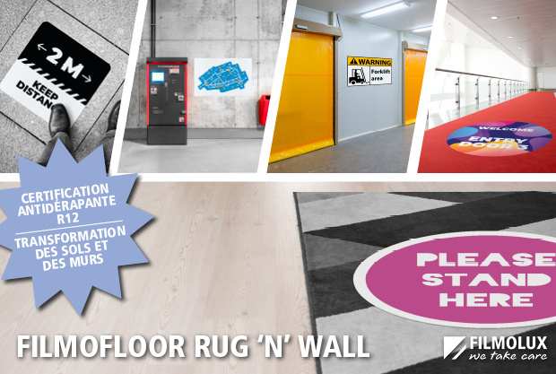 Transformez en une seule étape murs et sols avec FILMOfloor Rug 'n' Wall