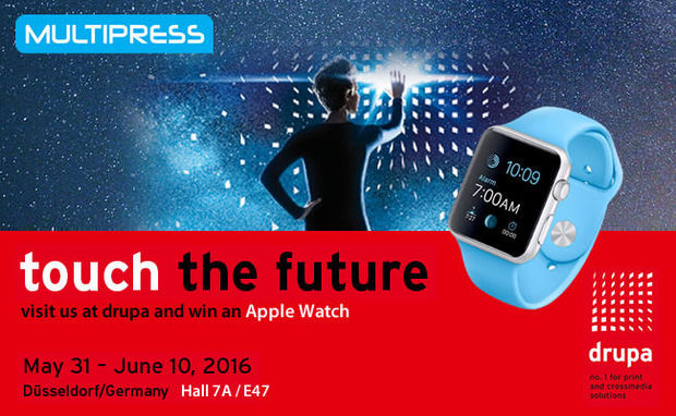 Gratuitement à DRUPA 2016 à Düsseldorf avec MultiPress !