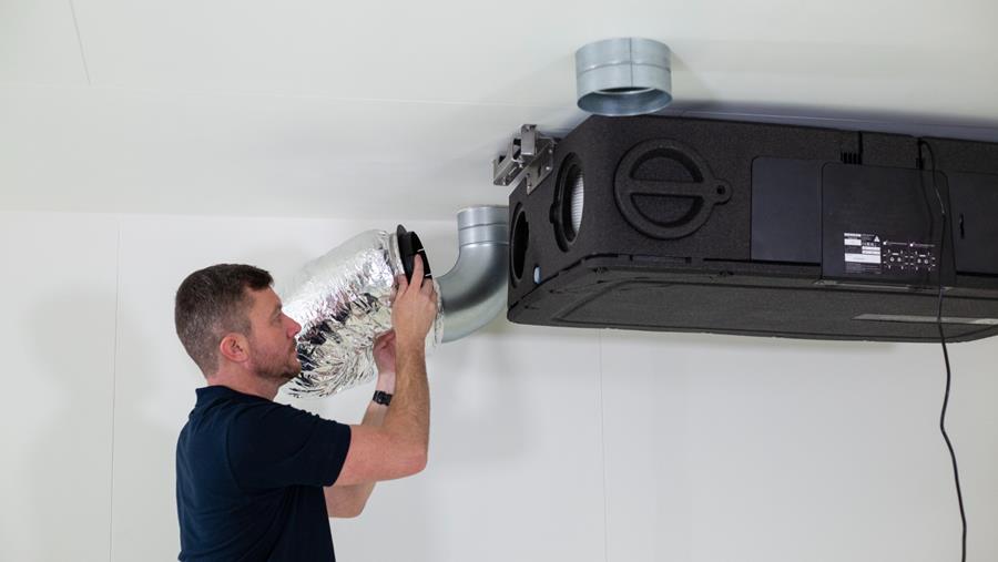 Flux+ Flat: la nouvelle unité de ventilation double flux de Renson
