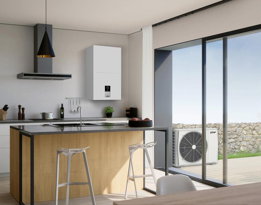 Chauffage hybride: réduction de CO2 et flexibilité