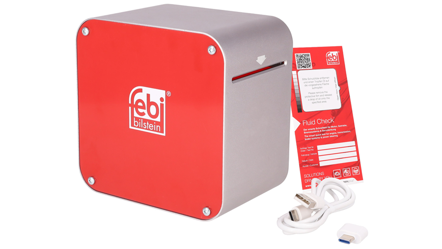 Un diagnostic des fluides innovant avec l'appareil de test febi commandé par l'IA