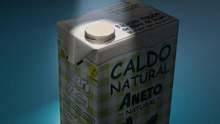 Tetra Pak test nieuwe papieren dop uit