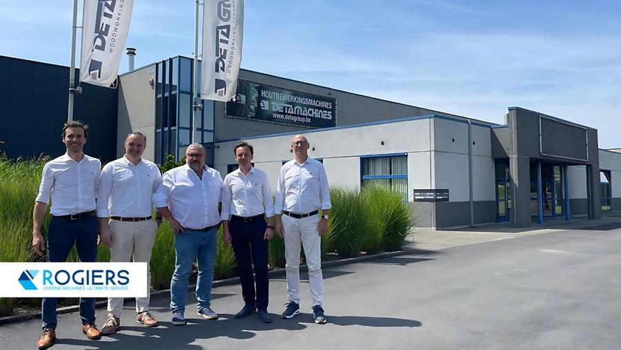 Strategisch partnership tussen Rogiers en Deta Machines
