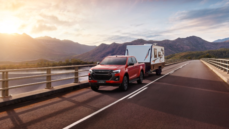 Zware aanhangwagen? ISUZU D-MAX houdt stand!