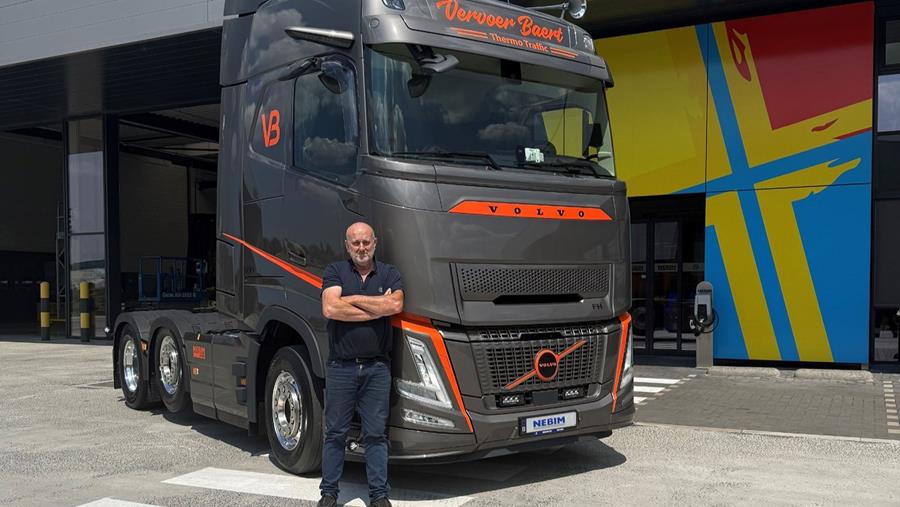 Nebim levert zijn eerste Limited Edition Volvo FH Aero’s af
