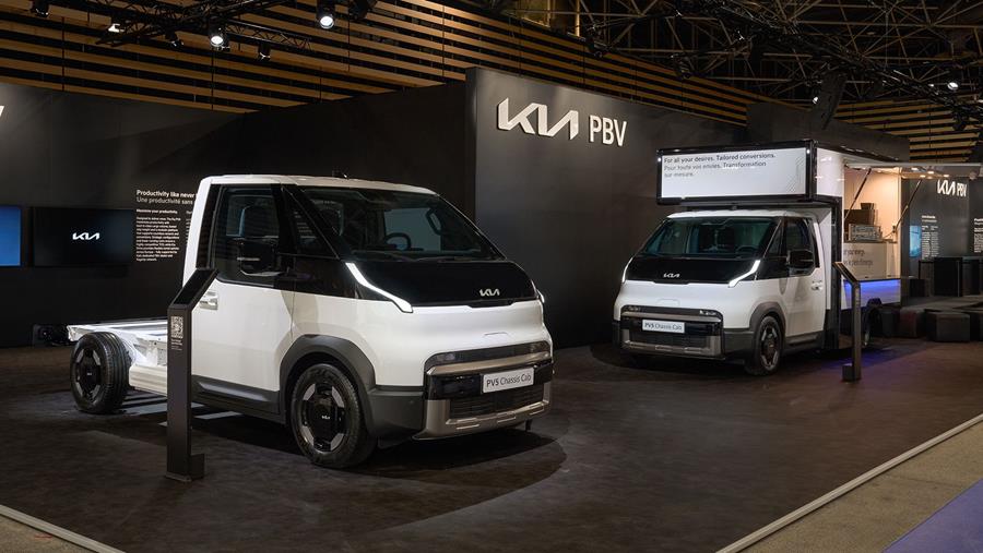 Kia PV5 Chassis Cab zet nieuwe norm in elektrisch LCV