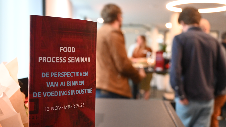 Hoe relevant AI is, werd duidelijk op het Food Process Seminar